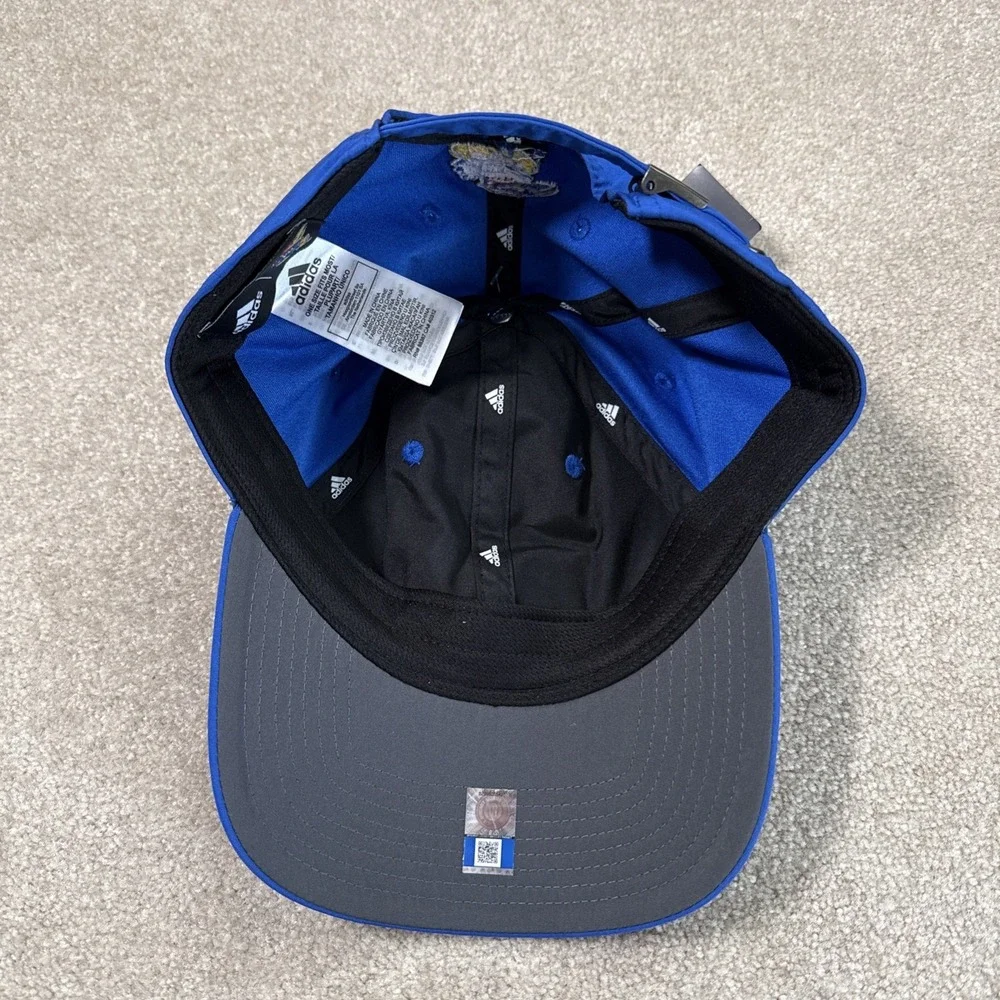 NWT Kansas Jayhawks‎ Mens Womens Hat Slouch Aeroready Hat Cap KU Basketball